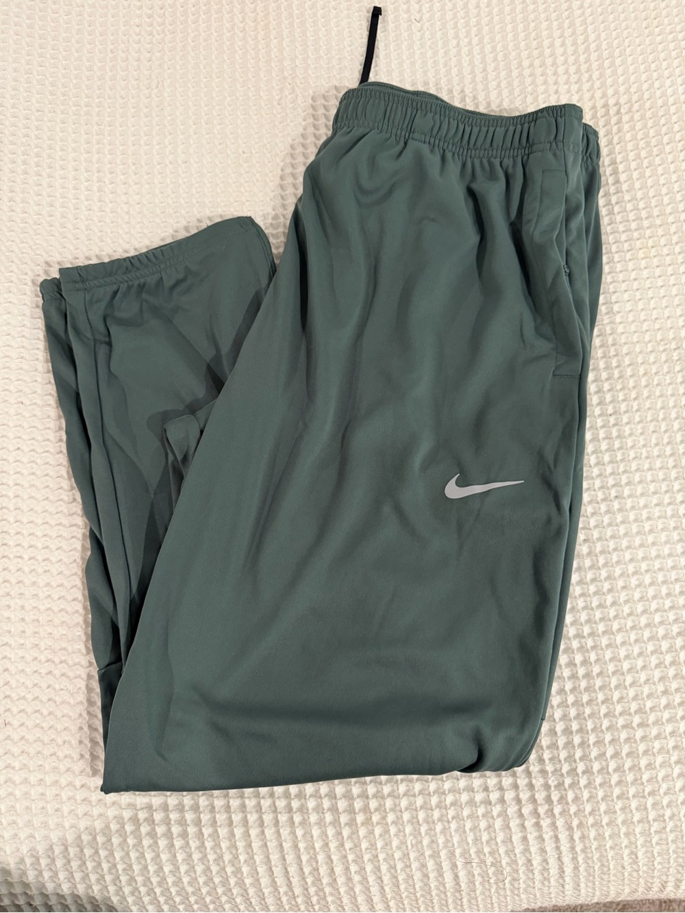 Nike Men's Olive Green Performance Track Pants
